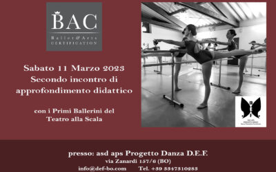 Secondo incontro BAC 2023